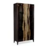 Camden Edge Display Cabinet - Brown