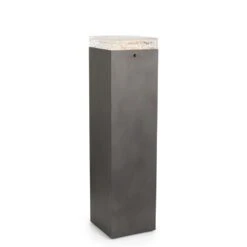 Eden Pedestal II, Gunmetal -France and So Furniture EUR 08 0150 4