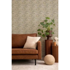 EndPaper Wallpaper -France and So Furniture Endpaper ChampagneBeige MockUp