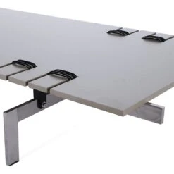 Poul Leather Daybed -France and So Furniture FB6639BLK 5