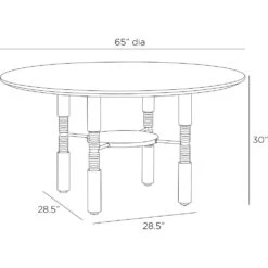 Parker Dining Table -France and So Furniture FDS16.l1 d24c9465 f89b 4cd6 b270 49b2b90ff514
