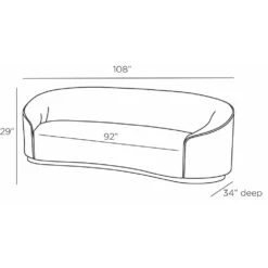 Carver Sofa - Black -France and So Furniture FFU03.l1 1551f3a1 dae1 45be b0e3 4de582d25010