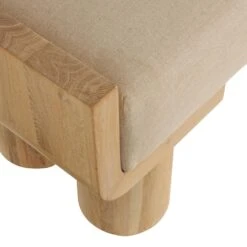 Bellini Bench - Beige -France and So Furniture FHI01.d4 c5a6b78d 8c65 43b6 ae34 3783c3d527d4