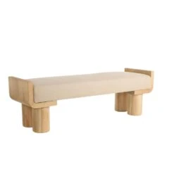 Bellini Bench - Beige -France and So Furniture FHI01 3e9c6706 0b0a 4730 85cf e2e0013a4da8