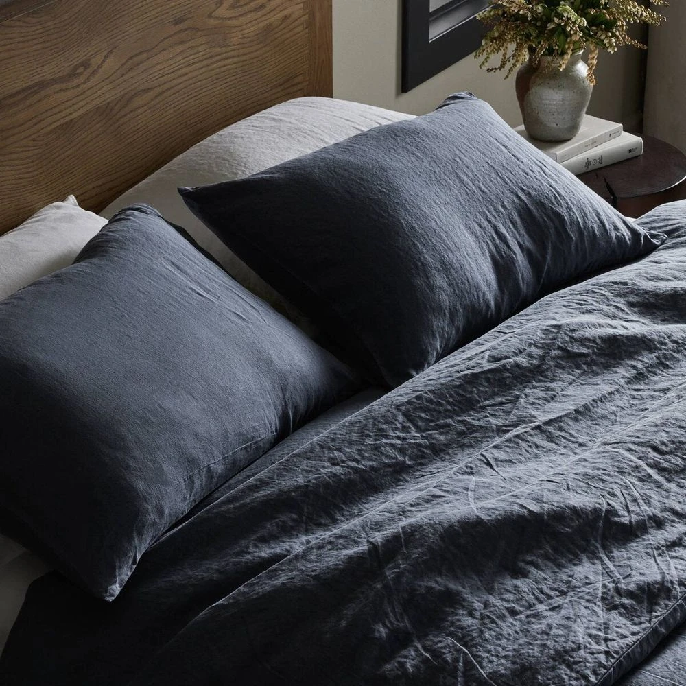 Fable Duvet Cover - Sable Navy - Queen 4 Fable Duvet Cover - Sable Navy - Queen - Image 4