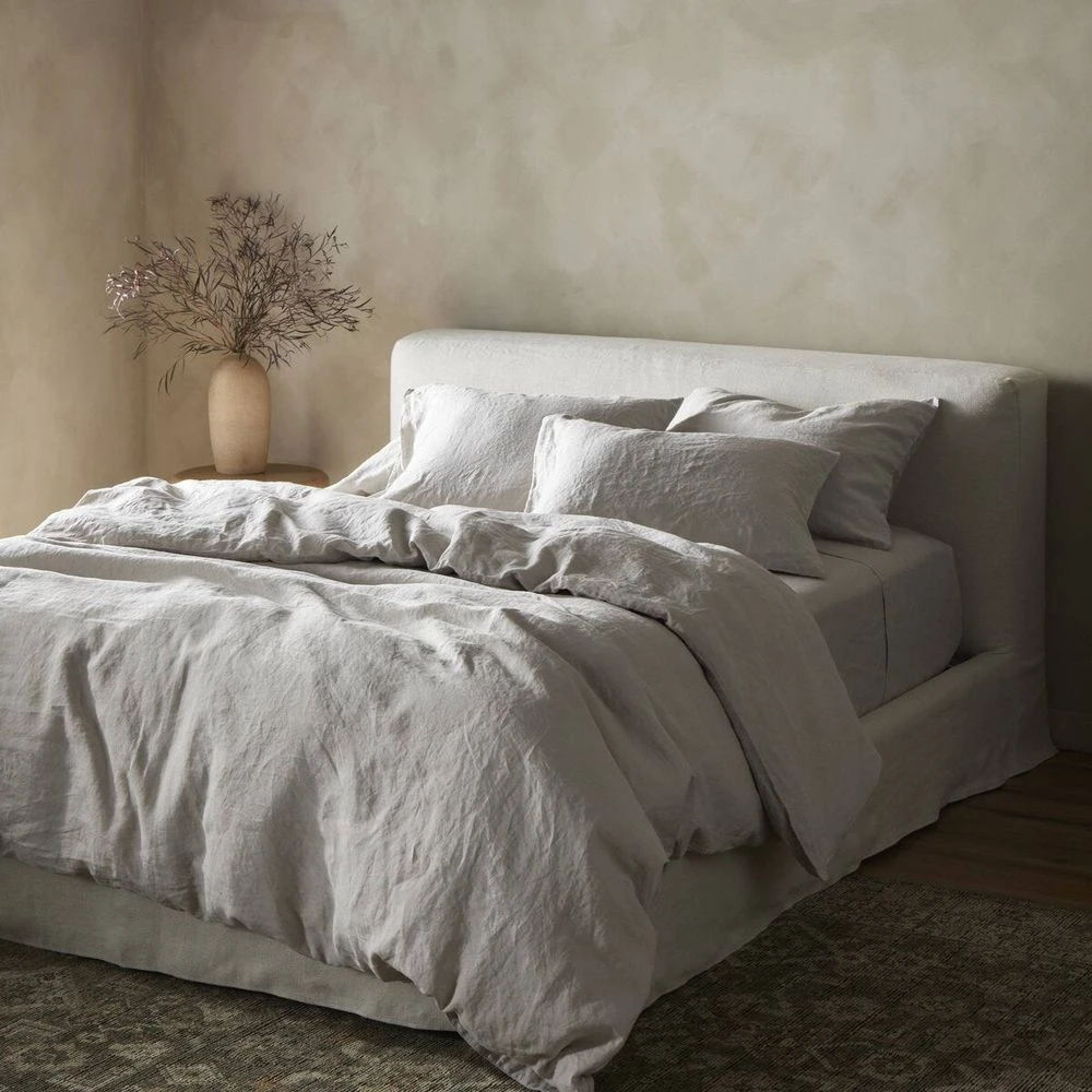 Fable Duvet Cover - Sable Light Grey - Queen 5 Fable Duvet Cover - Sable Light Grey - Queen - Image 5