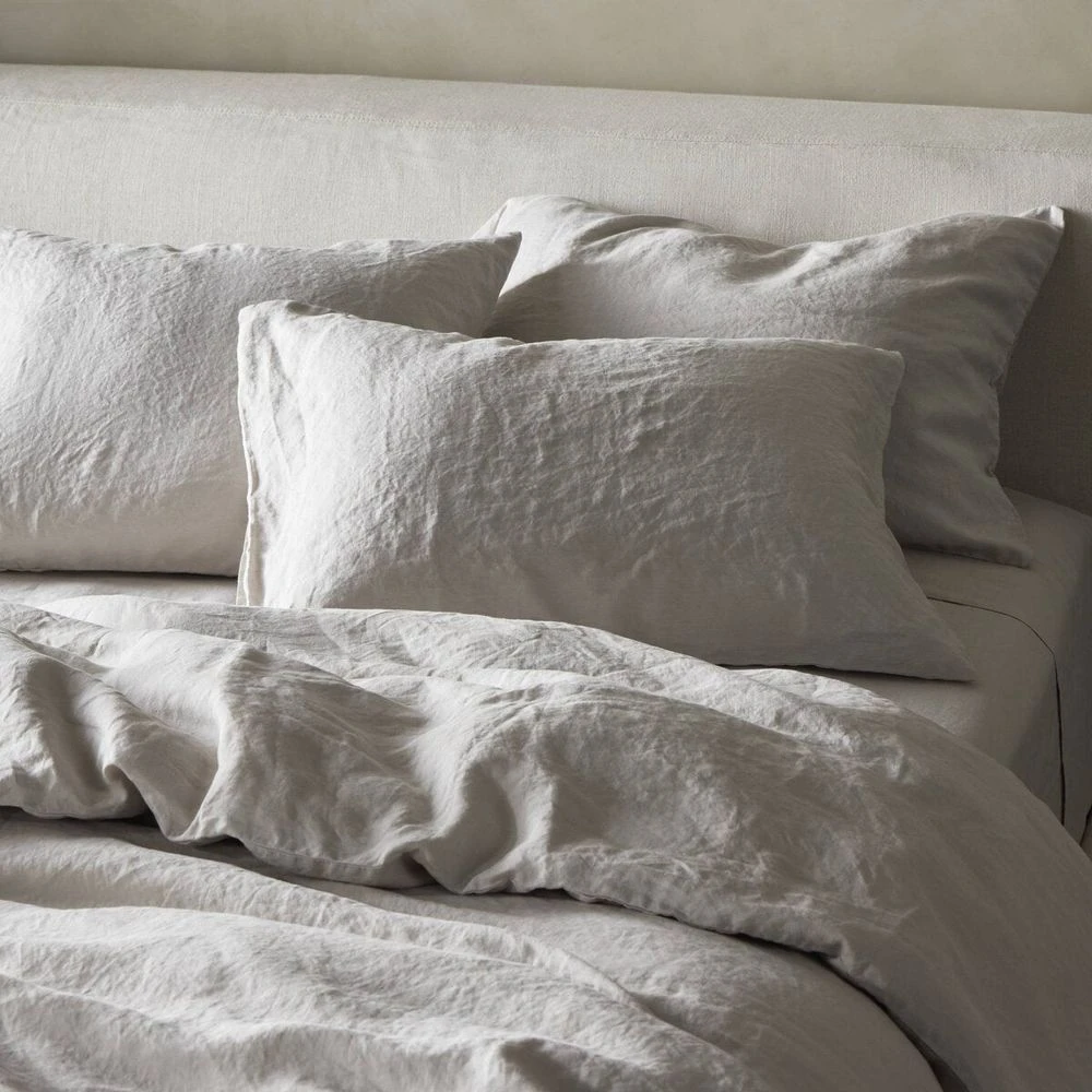 Fable Duvet Cover - Sable Light Grey - Queen 4 Fable Duvet Cover - Sable Light Grey - Queen - Image 4
