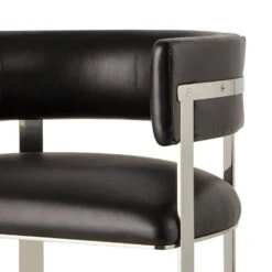 Kelly Hoppen Art Dining Chair - Black Leather - Set Of 6 10 Kelly Hoppen Art Dining Chair - Black Leather - Set Of 6 -France and So Furniture FIC2060 c5c39c70 7b5f 46f7 8df6 c780cbfe8799