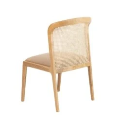 Elbie Cane Dining Side Chair - Set Of 6 -France and So Furniture FL1095BGE 4