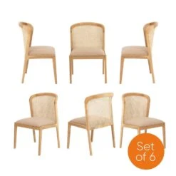 Elbie Cane Dining Side Chair - Set Of 6