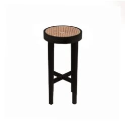 Jeanneret Round Bar Stool