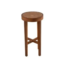 Jeanneret Round Bar Stool -France and So Furniture FL1111NTRL