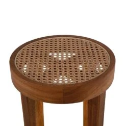 Jeanneret Round Bar Stool -France and So Furniture FL1111NTRL 3