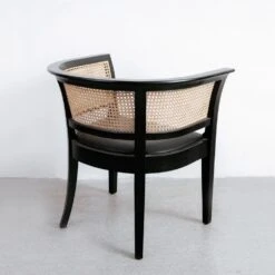 Aimee Cane Dining Armchair - Set Of 6 10 Aimee Cane Dining Armchair - Set Of 6 -France and So Furniture FL1377BLK 4