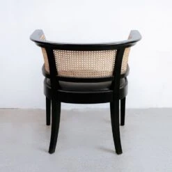 Aimee Cane Dining Armchair - Set Of 6 12 Aimee Cane Dining Armchair - Set Of 6 -France and So Furniture FL1377BLK 5