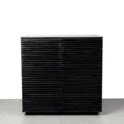 Jensen Slatted Teak Bar Cabinet