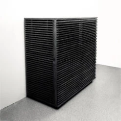 Jensen Slatted Teak Bar Cabinet -France and So Furniture FL1528BLK 2