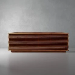 Jensen Slatted Teak Storage Bench -France and So Furniture FL1529NTRL 71ea5cb7 50d5 4406 abb5 d03e8f0f7385