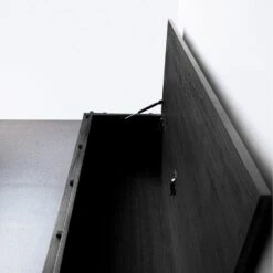 Jensen Slatted Teak Storage Bench -France and So Furniture FL1530BLK 6