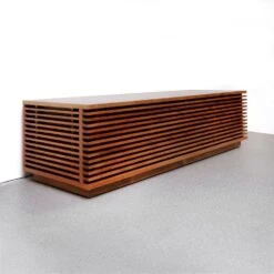 Jensen Slatted Teak Storage Bench -France and So Furniture FL1530NTRL 2