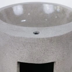 Alani Stone Pedestal Sink -France and So Furniture FL1605GREY 5