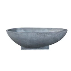 Terrazzo Stone Freestanding Bath Tub - Grey