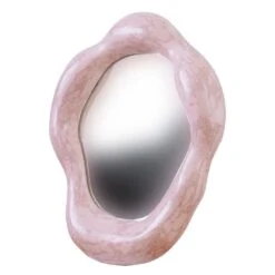 Joleen Wall Mirror -France and So Furniture FL9058PINK 3