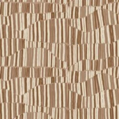 Jamaican Waves Wallpaper -France and So Furniture FM23 JamaicaWaves CocoaBrowns