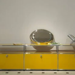 Balloon Wall Mirror Sculpture -France and So Furniture FMM002CHAGLD L1