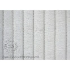 Harvard Three Drawer Quilted Leather Wrapped Chest - White -France and So Furniture FN 5218 482036 8