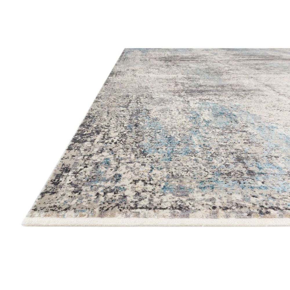 Loloi Franca Slate / Sky 2'-7" X 13' Runner Rug 2 Loloi Franca Slate / Sky 2'-7" X 13' Runner Rug - Image 2