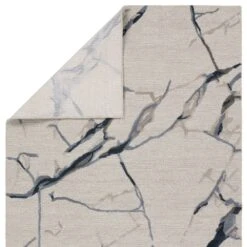 Peren Handmade Abstract Light Gray/ Blue Area Rug (9'X12') -France and So Furniture FRG02 2 015088b6 2b14 4bcf be67 ad25a90ea269