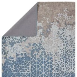 Renley Handmade Abstract Blue/Gray Area Rug (6'X9') -France and So Furniture FRG11 2
