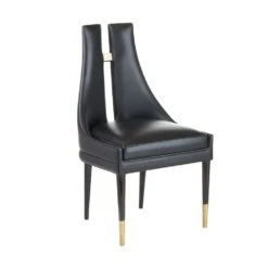 Declan Dining Chair - Black -France and So Furniture FRI16 f55159ce d5de 4587 8927 c708b4dd51f7