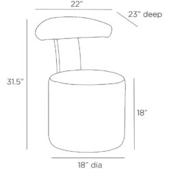 Montoya Chair - Black -France and So Furniture FRI24.l1 b9d56d94 b6b1 49b4 9577 53cdb630e75e