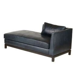 Beckett Chaise Ink Leather - Black -France and So Furniture FTU04.d2 8bd0bae1 b35d 4381 b8cc b96b71ba8294