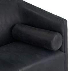 Ripley Sofa Noir Leather White Oyster - Black -France and So Furniture FTU05.d5 fdf9bb5f 6755 4028 a74c 19c134e845c2