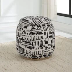 Dialogue Poof Ottoman 11 Dialogue Poof Ottoman -France and So Furniture FURN 4524 23195 A BEAUTY FRONT