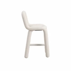 Bold Counter Stool - Limited Edition Shearling -France and So Furniture FXS1862WHT 2