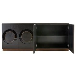 Clarendon Credenza - Black -France and So Furniture FZS04.d3 4bff25ba 5029 4f04 9ed1 feac85838749