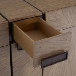 Charbonneau Credenza - Black -France and So Furniture FZS12.d4 197179c9 fd89 4fb9 8318 3244f3fe52f2