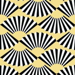 Fanning Out Wallpaper -France and So Furniture FanningOut Butter