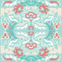 Foo You Looking At Wallpaper -France and So Furniture FanningOut CoralReef