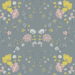 Floral Lace Wallpaper -France and So Furniture FloralLace Stone