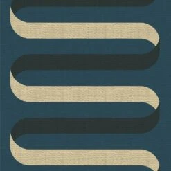 Folding Ribbon Wallpaper -France and So Furniture FoldingRibbon WC406 PB PM 18