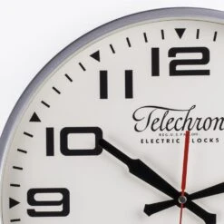 Mid Century Bedford Clock - Silver -France and So Furniture G131614SILVER 1