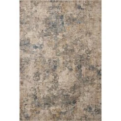 Loloi Gaia Taupe / Denim 2'-0" X 3'-0" Accent Rug