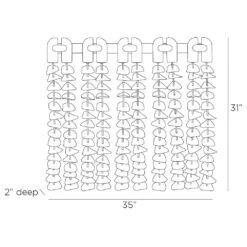 Wolfram Wall Décor - Gray -France and So Furniture GAWPI01.l1 c20627a4 d5bd 4e43 836b e47eb40824cb