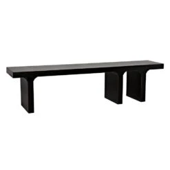 Noir Kir Bench 7 Noir Kir Bench -France and So Furniture GBEN139HB lg