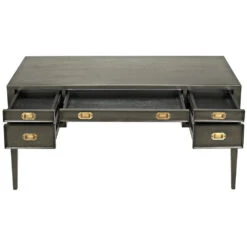 Noir Africa Desk -France and So Furniture GDES174P 3 scaled 1